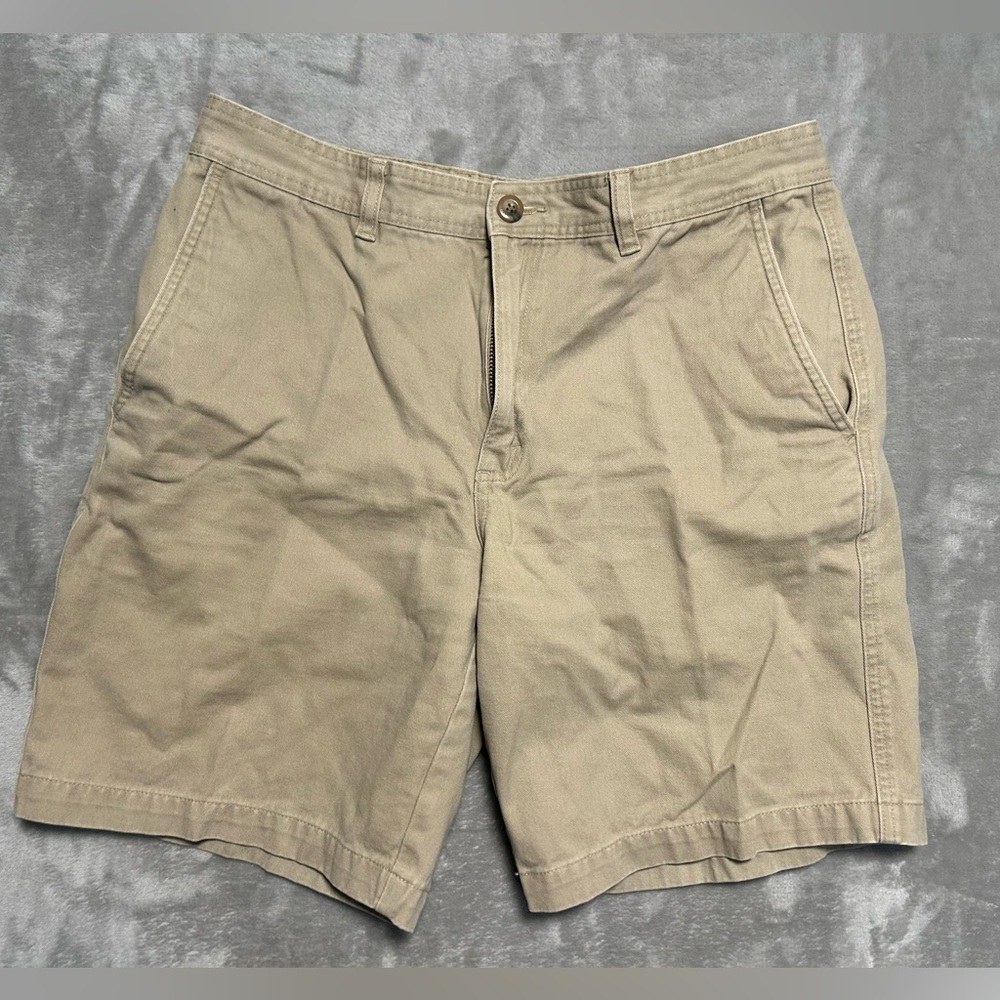 Columbia Khaki Outdoor Hiking Shorts Men’s 34 Tan Pockets